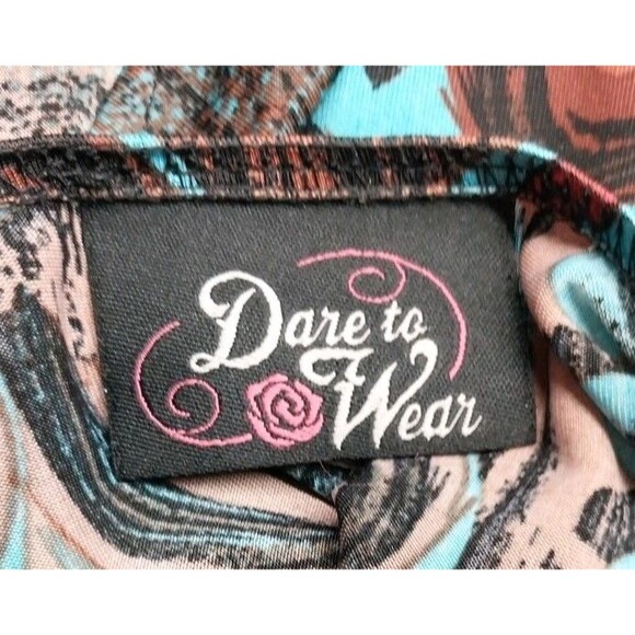 Vintage Women’s Babydoll Top L Whimsigoth Dark Romantic Fairy Grunge Coquette - Picture 7 of 8